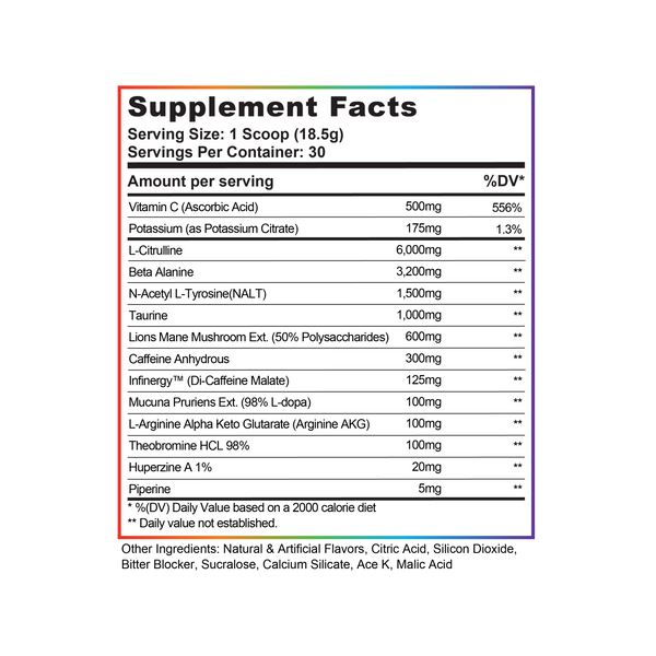"Hi-Rise" - Sour Gummies High Stim