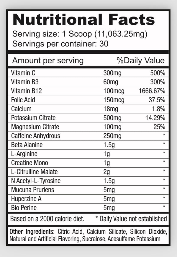 "IGNITE" - Berry Blast Low Stim