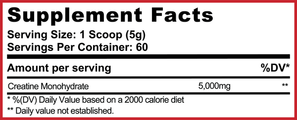 Creatine Monohydrate