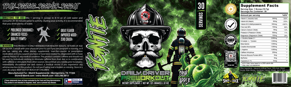 "IGNITE" - Sour Apple Low Stim