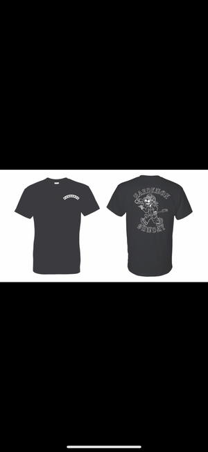Hardknox Custom white logo t-shirt