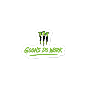 Goons Do Work Sticker