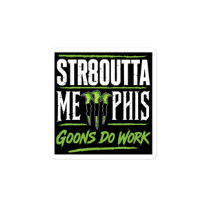 Goons Do Work Decal
