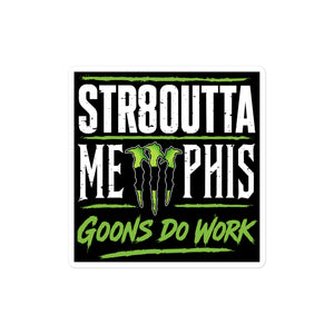 Goons Do Work Decal